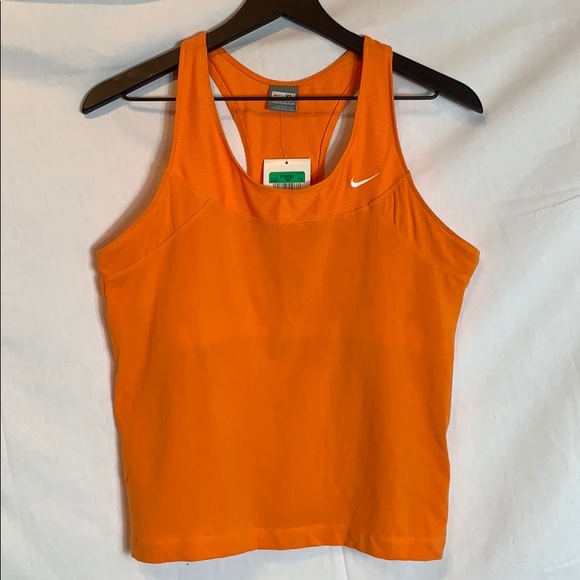 Nike Tops - NWT Orange Nike Racerback Training Tank Top